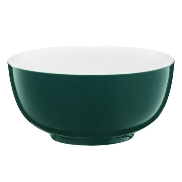 AMBITION Aura green 0,57 l tmavě zelená - porcelánová mísa / salátová mísa