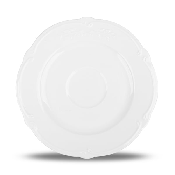 AMBITION Salsa 16,5 cm bílý - porcelánový talíř / podšálek