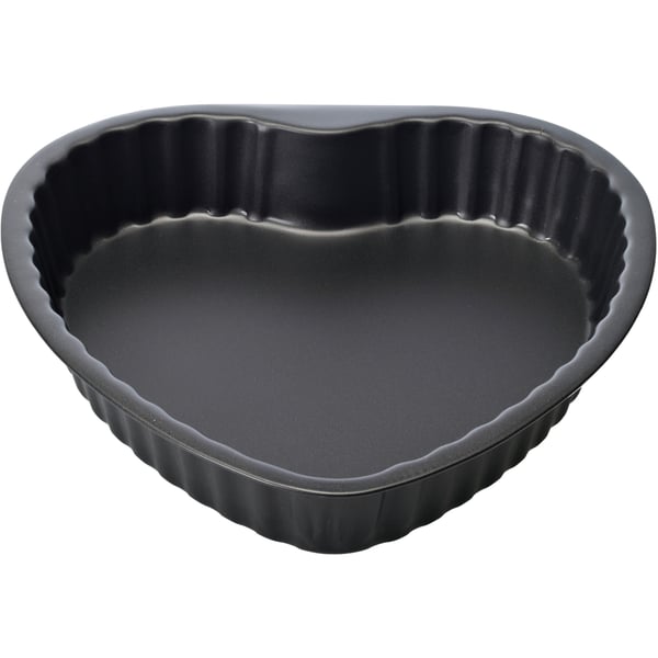 BALLARINI Patisserie Serce 25 cm černá - ocelová koláčová forma na pečení
