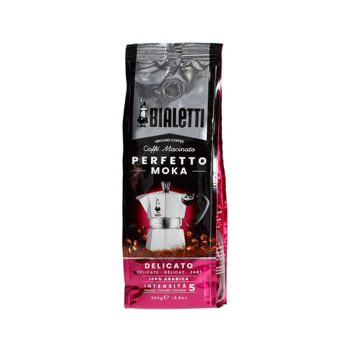 BIALETTI Perfetto Moka Delicato 250 g – italská mletá káva