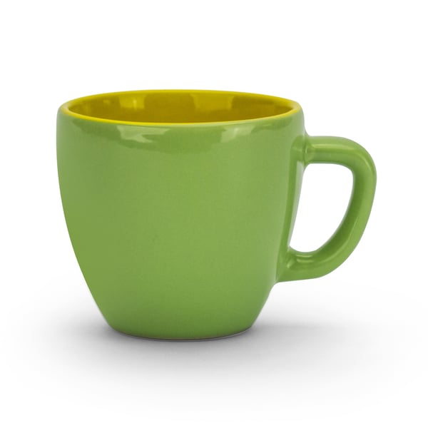 TESCOMA Crema Shine 80 ml zelený - keramický šálek na espresso