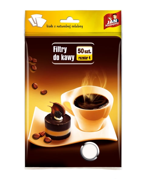 Kávové filtry velikost 4 JAN NIEZNĘDNY 50 ks.