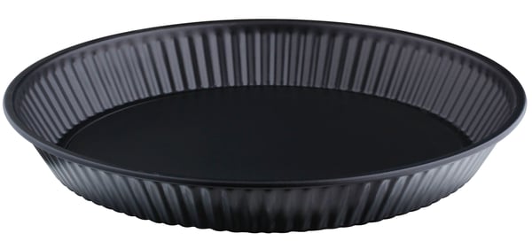 GUARDINI Gardenia 28 cm černá - ocelová koláčová forma na pečení s odnímatelným dnem