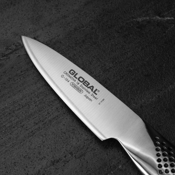 GLOBAL G-104 10 cm - nůž na zeleninu a ovoce z nerezové oceli