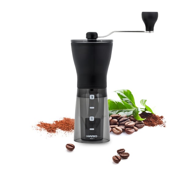 HARIO Bloom Mini Mill Slim Plus - ruční mlýnek na kávu