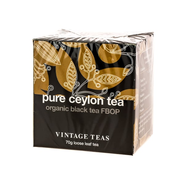 Čaj Vintage Teas Pure Ceylon Tea - Black Tea FBOP 70 g (novinka)