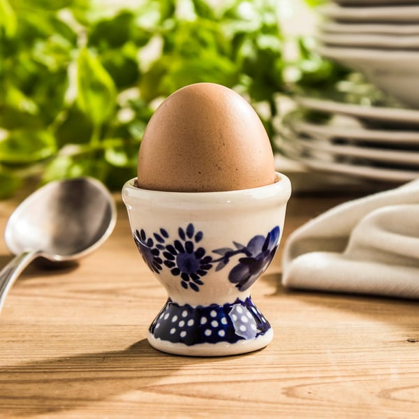 BOLESŁAWIEC GU-203 DEK. 273 - keramický stojan na vajíčko (kalíšek)