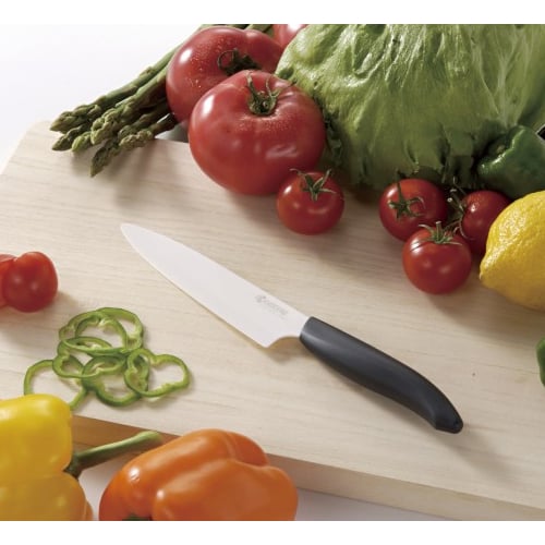 KYOCERA Gen 12,5 cm černý - keramický nůž na zeleninu a ovoce