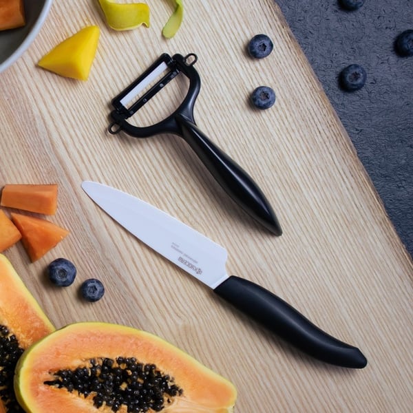 KYOCERA Gen 2 ks - keramický nůž se škrabkou na zeleninu