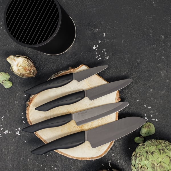 KYOCERA Shin 5 ks - sada keramických kuchyňských nožů v bloku