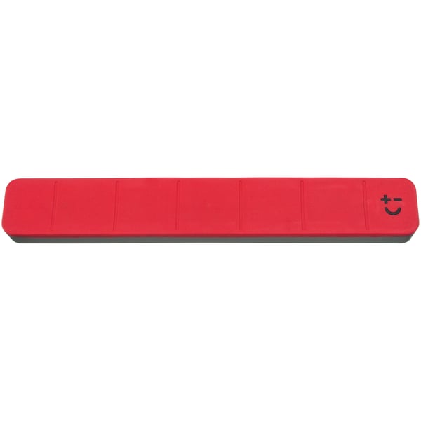 Magnetický dřevěný držák na nože BISBELL COLOUR RED 30 cm