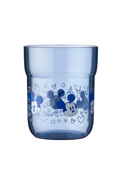 Mepal Mio Mickey Mouse 250 ml modrá – plastová sklenička na pití pro děti