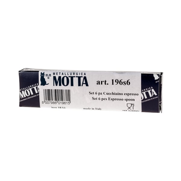 MOTTA Coffee 6 ks - nerezové lžičky na espreso