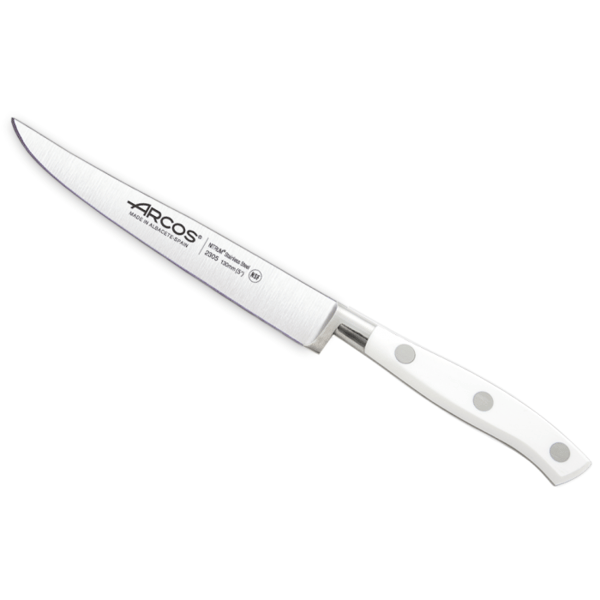 ARCOS RIVIERA WHITE BÍLÝ Nůž na maso z nerezové oceli 13 cm