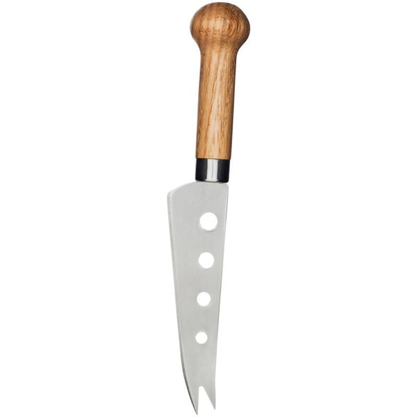 SAGAFORM Oval Oak 12 cm - nůž na sýr z nerezové oceli