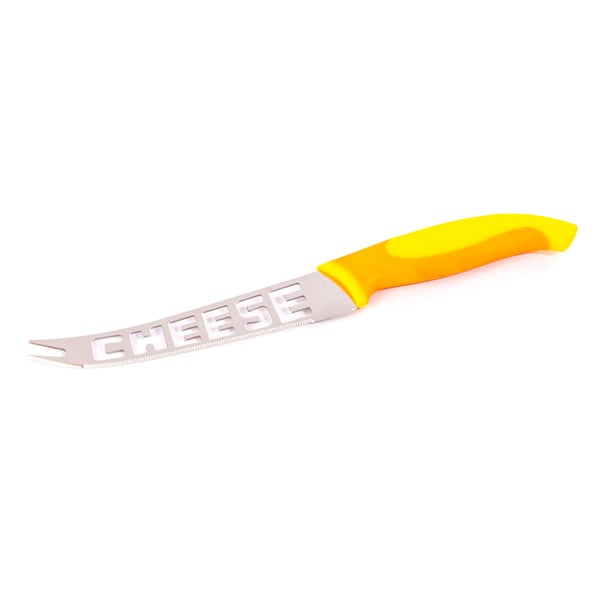Nůž na sýr CHEESE YELLOW z nerezové oceli 13 cm