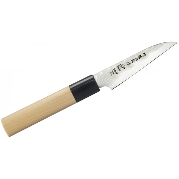 Nůž z nerezové oceli na loupání zeleniny a ovoce TOJIRO SHIPPU krémový 9 cm