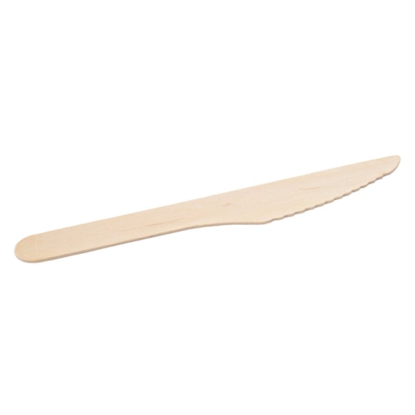 Dřevěné nože délky 16,5 cm (100 ks) - VERLO (Nové)