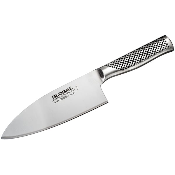 Japonský filetovací nůž Deba z nerezové oceli GLOBAL SÉRIE G 18 cm