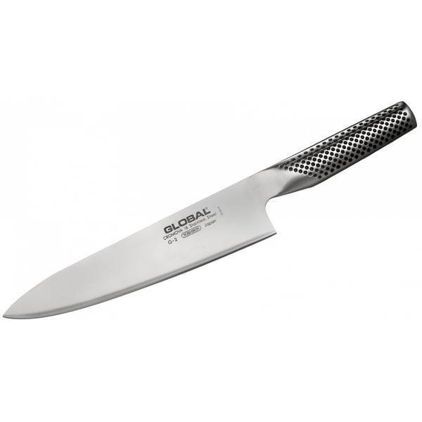 Kuchařský nůž z nerezové oceli GLOBAL SÉRIE G 20 cm