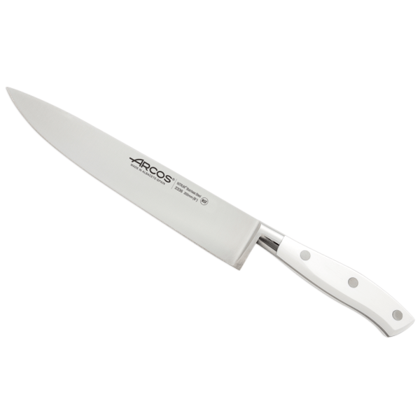 ARCOS RIVIERA WHITE Bílý kuchařský nůž z nerezové oceli 20 cm