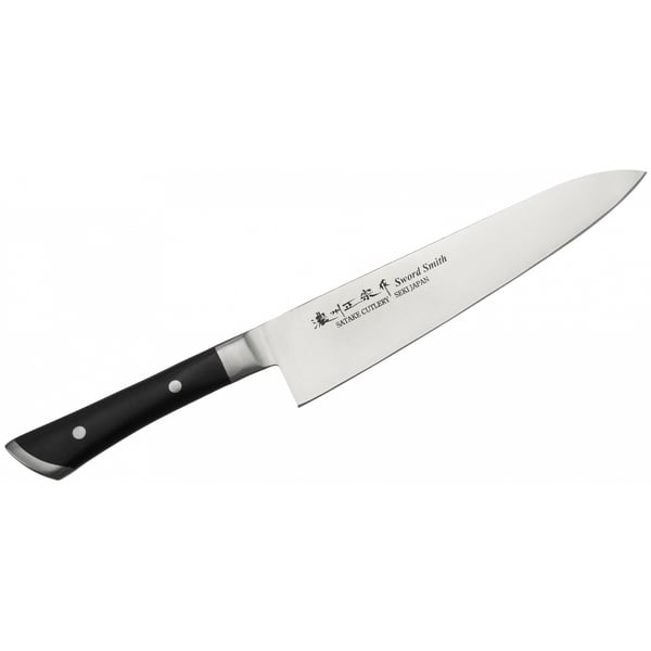 Kuchařský nůž z nerezové oceli SATAKE HIROKI KNIFE černý 21 cm