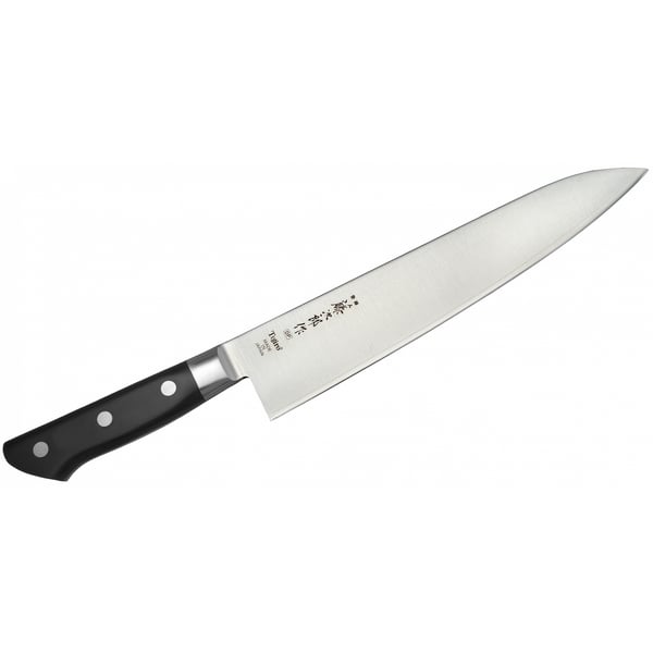 Kuchařský nůž z nerezové oceli TOJIRO DP3 CHEF černý 24 cm