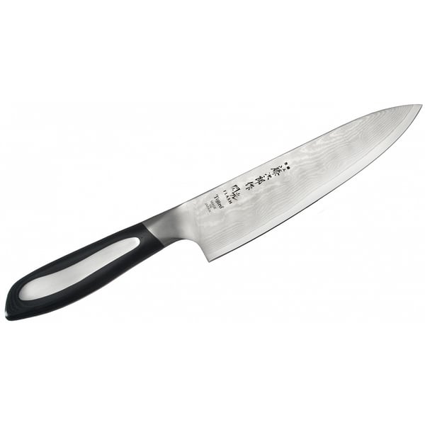 Kuchařský nůž z nerezové oceli TOJIRO FLASH STRONG černý 16 cm