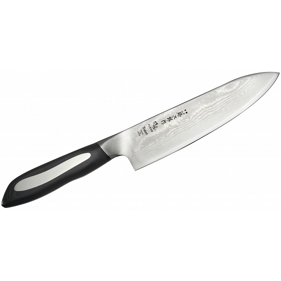 Kuchařský nůž z nerezové oceli TOJIRO FLASH STRONG černý 18 cm