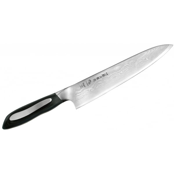 Kuchařský nůž z nerezové oceli TOJIRO FLASH STRONG černý 21 cm