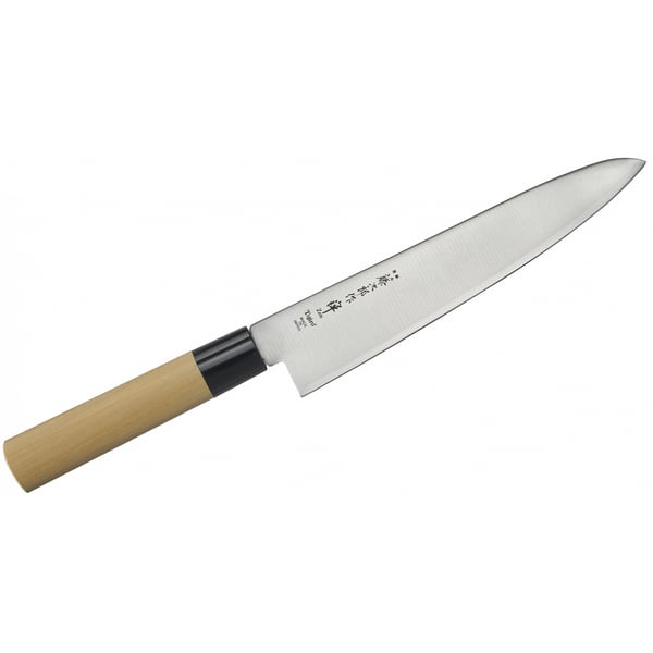 Kuchařský nůž z nerezové oceli TOJIRO ZEN DUB JAPANESE krémový 21 cm
