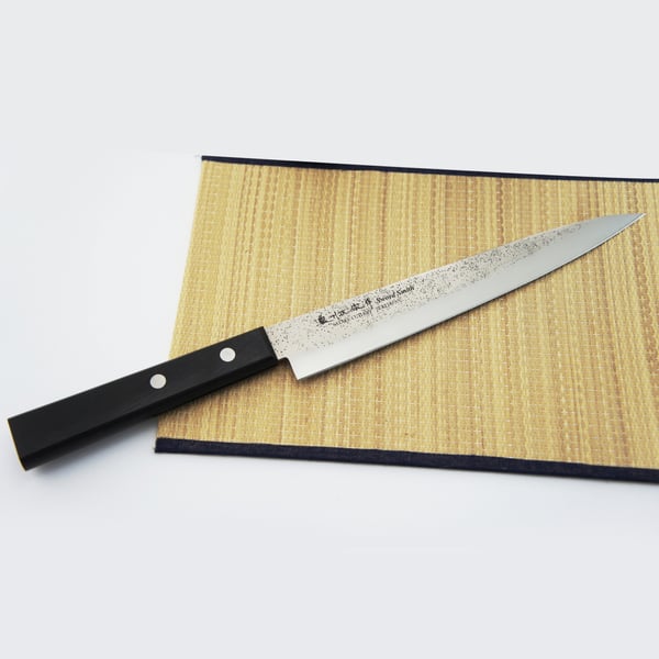Nůž Yanagi Sashimi z nerezové oceli SATAKE NASHIJI BLACK černý 20,5 cm