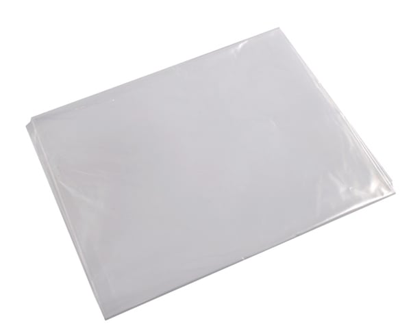 Fóliový ubrus na stůl bílý 110 x 130 cm