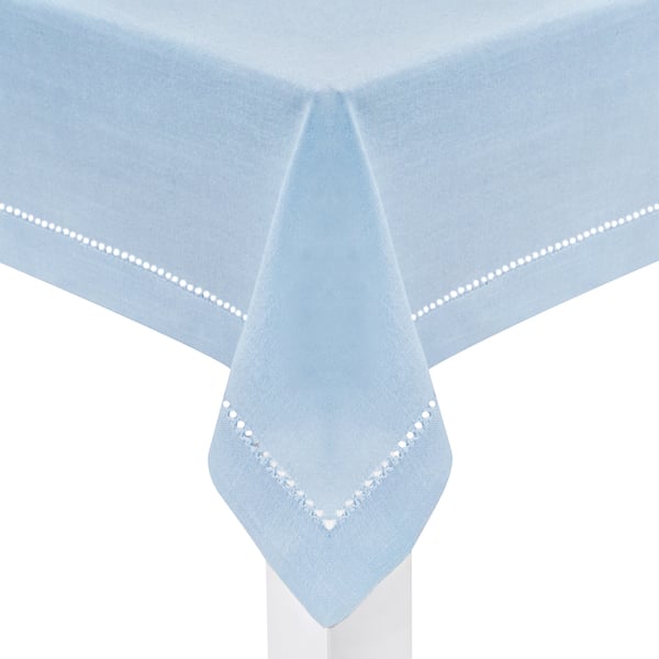 Polyesterový ubrus na stůl JEDEKA TRADICE modrý 85 x 85 cm