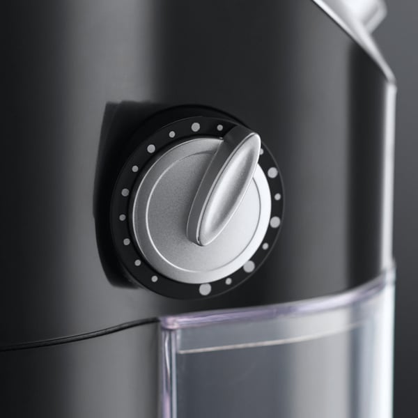 RUSSELL HOBBS černý – elektrický mlýnek na kávu s mlecími kameny
