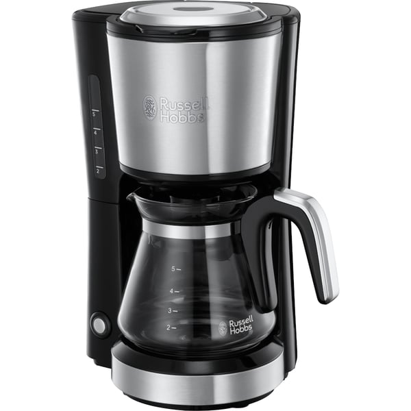 RUSSELL HOBBS Compact Home Coffee Maker 650 W – nerezový, elektrický překapávač kávy
