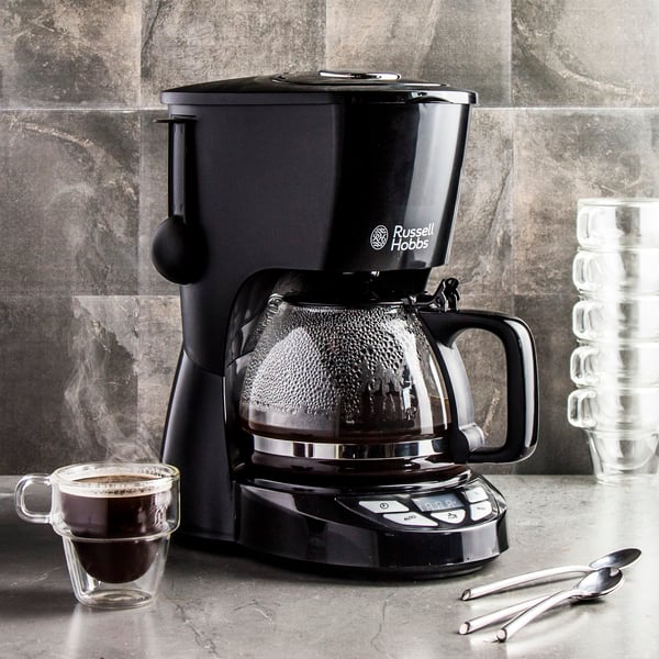 RUSSELL HOBBS Textures Plus 22620-56 975 W černý – elektrický překapávač kávy