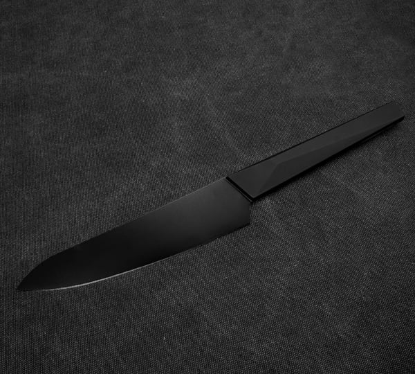 SATAKE Black 18 cm černý - kuchařský nůž z nerezové oceli