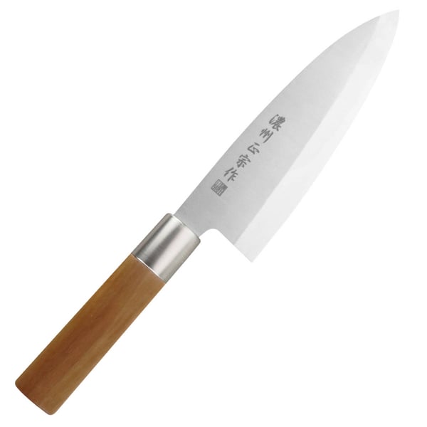 SATAKE Masamune 16 cm - nůž Deba z nerezové oceli