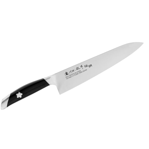 SATAKE Sakura 21 cm černý - nůž šéfkuchaře z nerezové oceli