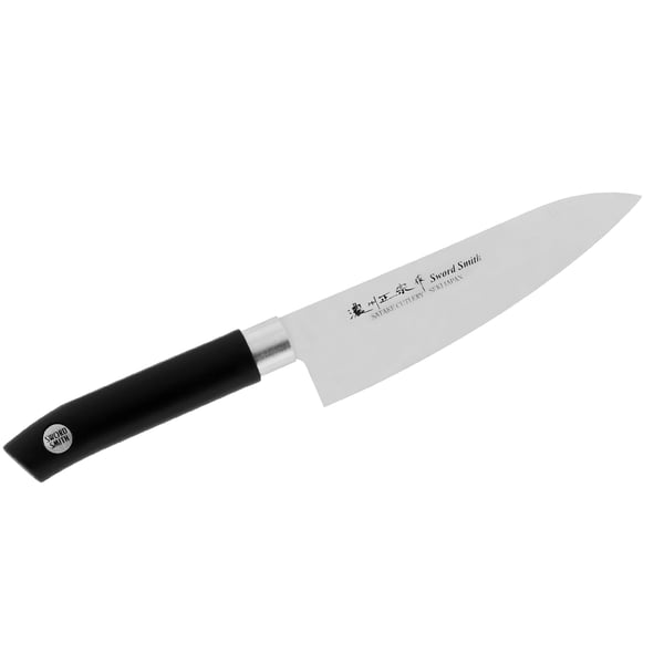 SATAKE Sword Smith 12 cm černý - univerzální kuchyňský nůž z nerezové oceli