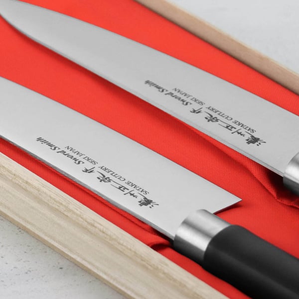 SATAKE Sword Smith 2 ks. - kuchyňské nože z nerezové oceli