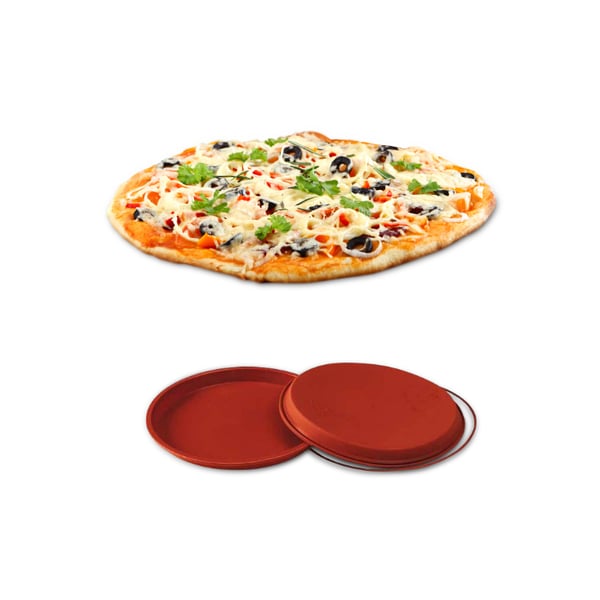 Silikomart Classic 28 cm terakota - forma na pizzu silikonová