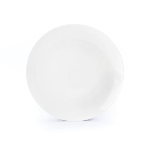 Porcelánový jídelní talíř CREAMY BELLA CREAM 26 cm