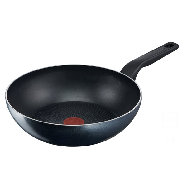 TEFAL Generous Cook 28 cm nepřilnavá titanová pánev / wok s poklicí