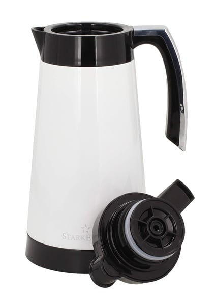 Konferenční, ocelová termoska na čaj a kávu STARKE OSLO WHITE 1,6 l