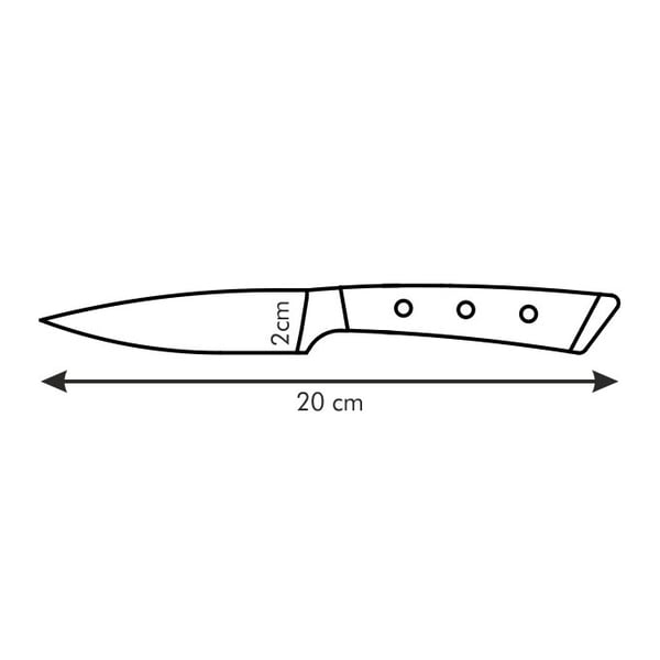 TESCOMA Azza Bert 9 cm - nůž na zeleninu a ovoce z nerezové oceli