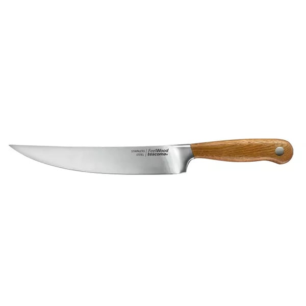 TESCOMA Feelwood 20 cm – kuchyňský nůž na porcování masa z nerezové oceli