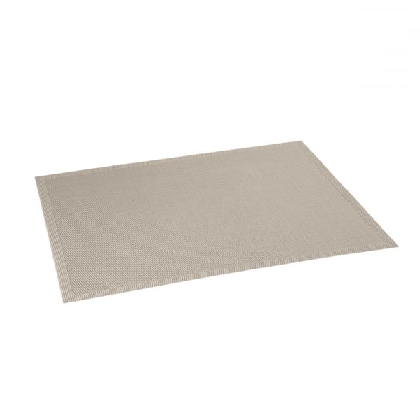 TESCOMA Flair Style 45 x 32 cm tmavě béžová - podložka na stůl ze syntetické tkaniny