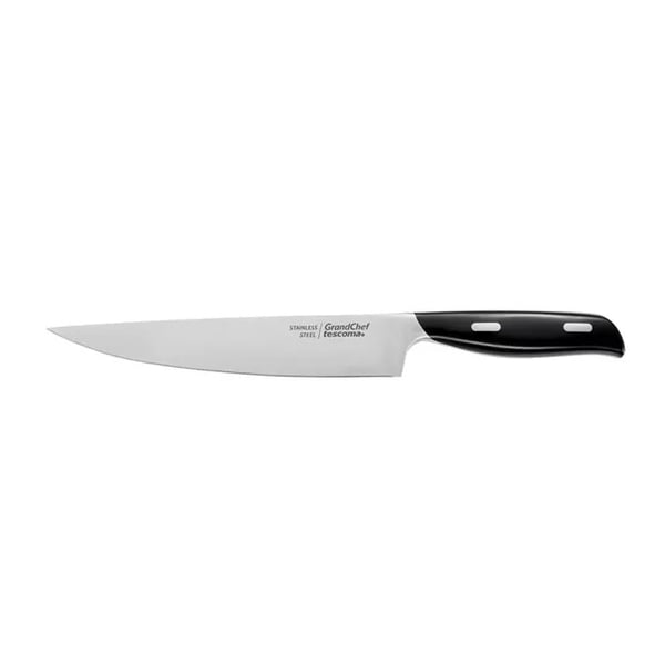 TESCOMA GrandCHEF Edge 20 cm černý - univerzální nůž z nerezové oceli